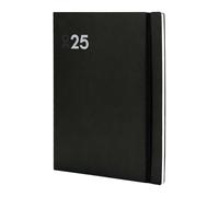 Finocam - Dynamic Mara 2025 Weekly Vertical View Agenda January 2025 - December 2025 (12 months) Black Spanish