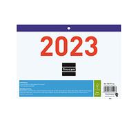 Finocam - Faldilla Calendar 2023 Large Numbers January 2023 - December 2023 (12 months) Catalan