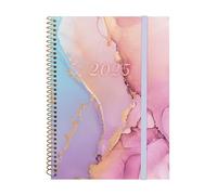 Finocam - Goldy Italiano 2025 Horizontal Week Diary (12 months) - MEDIO - E10 - 155x212 mm (A5) Planner