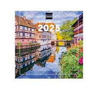 Finocam - International 2025 Wall Photo Calendar Month View January 2025 - December 2025 (12 Months) Charming International