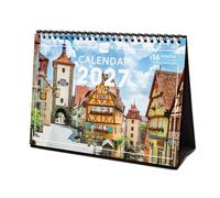Finocam International Desktop Calendar 2027 | Charming Images