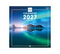 Finocam International Wall Calendar 2027 | Nature Images - Monthly Calendar - Planning and Organisation