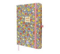 Finocam Mínimal Weekly Planner 18-Month | Weekly View Horizontal Layout · July 2026 to December 2027 | Girl · International - Week-to-View Diary