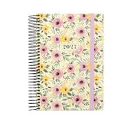 Finocam Moda Planner 2027 | Daily Diary | Rose | International. Planning, Organisation, Time Management & Productivity