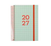 Finocam Moda Planner 2027 | Daily Diary | Squares | International. Planning, Organisation, Time Management & Productivity