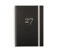 Finocam Moda Planner 2027 | Weekly Diary | Black | International. Planning, Organisation, Time Management & Productivity