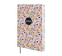 Finocam - Planner 2026 1 Day to View | January - December (12 months) | Annual Planner 2026 with elastic band and knitted tape | Hardcover Porto Design - Mauve - International