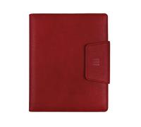 Finocam - Red Spanish Agenda Organizer Open Nova 2025 Week Vertical View January 2025 - December 2025 (12 months) 155x215 mm