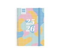 Finocam - Secondary Agenda Year 2025 2026 Week Horizontal View September 2025 - June 2026 (academic year) + July and August summary Art Euskera