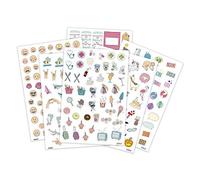 Finocam Set of Stickers Talkual - Personal Organisation