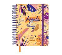 Finocam - Talkual Planner 4th 2023 2024 Week Horizontal View September 2023 - August 2024 (12 Months) Spanish Vitamin