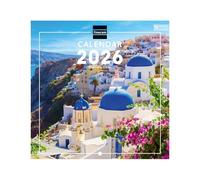 Finocam - Wall Calendar 2026 18x18 cm Month to View January - December 2026 + Sep.- Dec. 2025 (4 months) reduced | Calendar 2026 | Images Charming - International