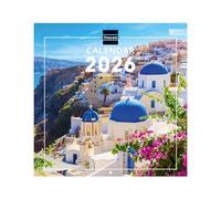 Finocam - Wall Calendar 2026 30x30 cm Month to View January - December 2026 + Sep.- Dec. 2025 (4 months) reduced | Calendar 2026 | Images Charming - International