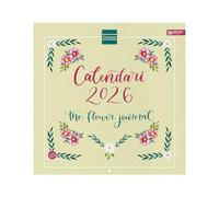 Finocam - Wall Calendar 2026 30x30 cm Month View January - December 2026 + Sep.- Dec. 2025 (4 months) reduced | Calendar 2026 | Pictures The Flower Journal - Catalan