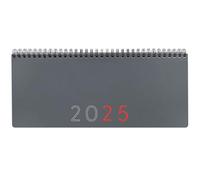 Finocam - Week View 2025 Diary Planner + Notes Week View + Notes January 2025 - December 2025 (12 Months) Grey International