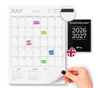 Finoly Magnetic Calendar for Fridge from July 2026 - December 2027 (18 Month) A4 | Tear-Off Refrigerator Calendar 2026-2027 | Family Calendar 2026-2027 to Track Events