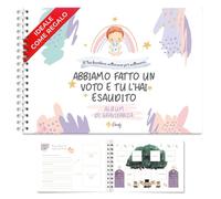 Finoly Pregnancy Diary | Pregnancy Book Week by Week | Pregnancy Album 9 Months Reminders | Pregnancy Calendar | Original Gifts for Pregnant Women (Italian)