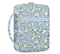 FINPAC Bible Cover, Carrying Book Case Bible Bag with Handle