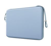 FINPAC Hard Laptop Sleeve Case for 13-inch MacBook Air/Pro, 14-inch MacBook Pro, Waterproof Case for Dell, Surface Laptop, HP, Acer, Ice Blue