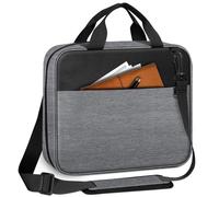 FINPAC Large Bible Cover, Carrying Book Case Church Bag Bible Protective with Handle and Zippered Pocket, for Men Women Mother Father Girls Boys,