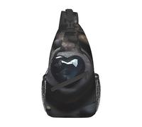 FInpan Mysterious Love Stonepatterned Unisex Duffel Bag, Crossbody Bag For Traveling, Hiking, Climbing, Running, Cycling.