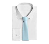 FInpan Solid Color Small Fresh Printed Men'S Fashion Necktie, Silk Tie With Anti-Flutter Buckle Design Wedding Party, Business Formal Wear