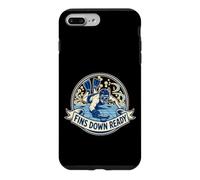 FINS DOWN READY Underwater Hockey Pool Training Case for iPhone 7 Plus/8 Plus