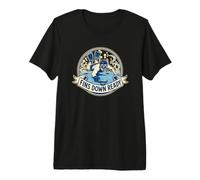 FINS Down Ready Underwater Hockey Pool Training Premium T-Shirt