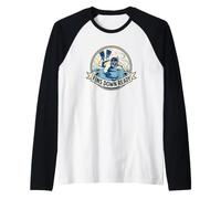 FINS Down Ready Underwater Hockey Pool Training Raglan Baseball Tee