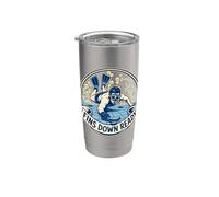 FINS Down Ready Underwater Hockey Pool Training Stainless Steel Insulated Tumbler