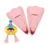 Fins for Swimming Children, Soft Short Training Fins for Diving and Snorkelling, Swimming Accessories, Short Training Fins for Freestyle Breaststroke