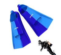 Fins for swimming, non-slip silicone swimming fins with protective layer, soft swimming equipment for children and adults, colourful swimming and snorkelling aids for multiple use