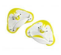 Fins Hand Paddles Swim Paddles Training Paddles Stroke Paddles With Ergonomic Contoured Shape Open Cutout Design Adjustable Finger Loops PP Silicone