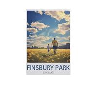 Finsbury Park England，1000 Piece Paper Puzzle for An Unforgettable Family Activity - Suitable for All Ages（50x70cm）-IJ28