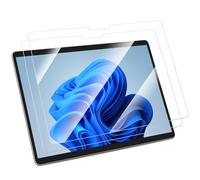 FINTIE 2 Pack Screen Protector for Microsoft Surface Pro 11 / Pro 10 / Pro 9 / Pro 8 / Pro X 13 Inch, 9H Tempered Glass Screen Protector, HD Clear/Anti-Scratch/Surface Pen Compatible