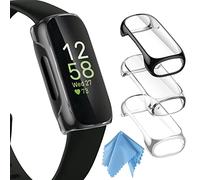 Fintie 3 Pack Screen Protector compatible with Fitbit Inspire 3/Inspire 2/Inspire HR, Soft TPU Case Full Protective Cover