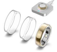 Fintie 3 Pack Ultra-Thin TPU Ring Cover Compatible with Oura Ring 5 | Anti-Scratch TPU Protector Case, Smart Ring Accessories for Women Men, Support Charging with Cover on, Perfect Fit, Non-slip