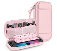 FINTIE Carrying Case for Nintendo Switch 2 (2025) - [Shockproof] Hard Shell Protective Cover Portable Travel Bag with Game Card Slots & Inner Pocket for Accessories, Rose Gold