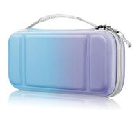 Fintie Carrying Case for Nintendo Switch Lite 2019, [Shockproof] Hard Shell Protective Cover Travel Bag with Game Card & Micro SD Card Slots for Switch Lite Console & Accessories, evening ombre, Hard