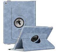 FINTIE Case Compatible with iPad 10.2 Inch 9th/8th/7th Generation (2021/2020/2019), 360 Degree Rotating Case Cover with Stylus Storage Function, Vintage Blue