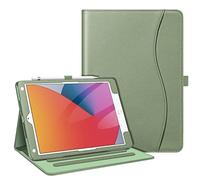 FINTIE Case Compatible with iPad 10.2 Inch 9th Generation 2021 / 8th Gen 2020 / 7th Gen 2019, Multi-Position Auto Sleep/Wake Case Corner Protection, Sage Green