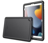 FINTIE Case Compatible with iPad 9th Generation (2021)/iPad 8th Generation (2020)/iPad 7th Gen (2019) 10.2 Inch - [All Corner Protection ] Shockproof Silicone Cover, Black