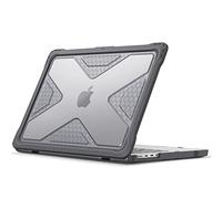 FINTIE Case Compatible with MacBook Pro 14 Inch (2021 Release) Model A2442 M1 Pro/Max - Heavy Duty Rugged Hard Shell Case Cover with TPU Bumper Fit 14" Retina Display & Touch ID, (Gray)