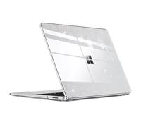 FINTIE Case Compatible with Microsoft Surface Laptop Copilot+ PC (2024) 13.8 Inch Model 2036, Snap-on Hard Shell Cover Ultra-clear Protective Case, Glittering Clear