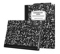 FINTIE Case Compatible with Microsoft Surface Pro 9 (2022 Release) 13 Inch - Multiple Angle Viewing Cover with Pocket & Stylus Holder, Composition Book