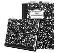 Fintie Case for 12.3 Inch Microsoft Surface Pro 7, 6, 5, 4, 3 - Portfolio Business Cover with Pocket, Composition Book