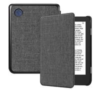 FINTIE Case for 6 inch Kobo Clara Colour (2024) / Kobo Clara BW (2024) / Kobo Clara 2E (2022) eReader, Slim Lightweight PU Leather Protective Cover with Auto Wake / Sleep, Denim Charcoal