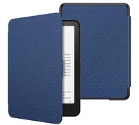 FINTIE Case for 7" Kindle Paperwhite 12th Gen 2024 & Kindle Colorsoft | Lightweight PU Leather Hard Back Shell Cover, Magnetic Closure, Auto Wake/Sleep, for Kindle Paperwhite 2024, Navy