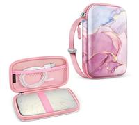Fintie Case for Fujifilm Instax Mini Link 2 Printer, HP Sprocket Select/Plus, Canon Ivy CLIQ/CLIQ+/CLIQ2/CLIQ+2 Instant Camera Printer - Shockproof Hard Shell Carrying Case, Dreamy Marble