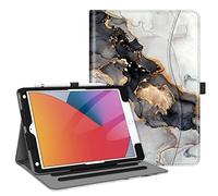 Fintie Case for iPad 9th / 8th / 7th Generation (2021/2020/2019) 10.2 Inch - [Corner Protection] Multi-Angle Viewing Stand Cover with Pocket & Pencil Holder, Auto Sleep Wake, Cloudy Marble
